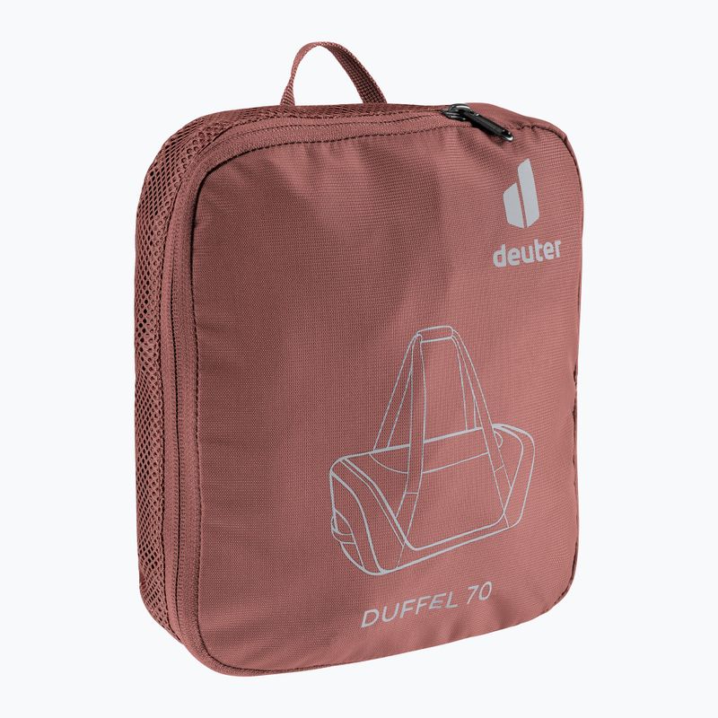 Дорожня сумка deuter Duffel 70 л caspia/raisin 8