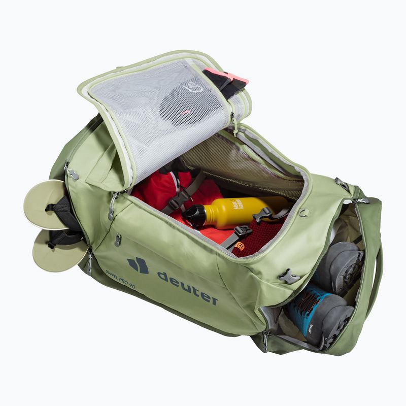 Дорожня сумка Deuter Duffel Pro 90 л мінерал/ліс Deuter Duffel Pro 90 л мінерал/ліс 8