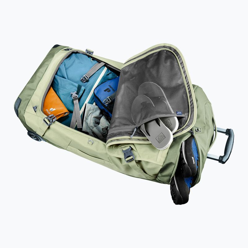 Дорожня валіза deuter Duffel Pro Movo 90 l mineral/grove 10