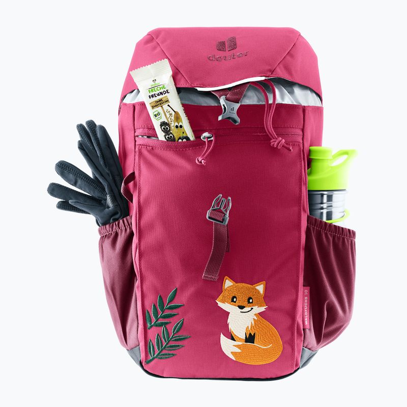 Дитячий рюкзак Deuter Waldfuchs 10 л рубін/марон 8