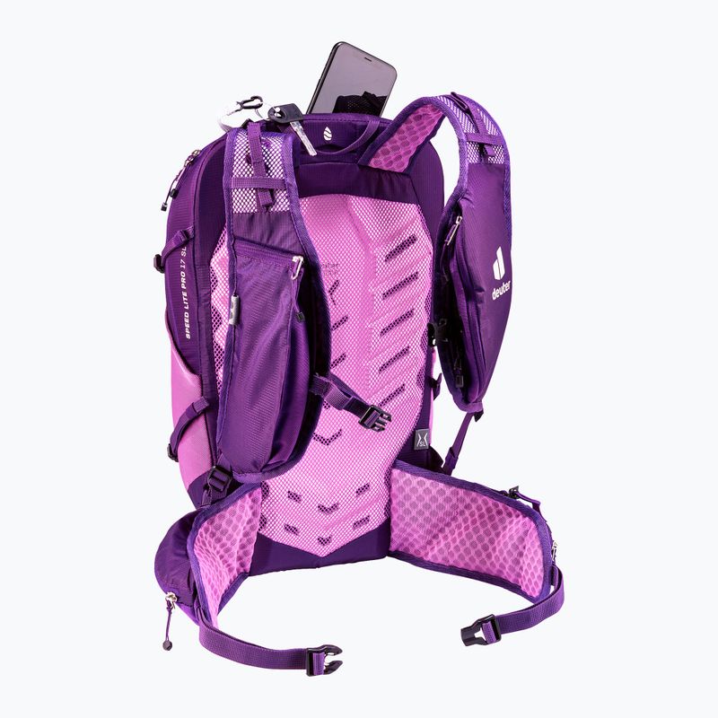 Рюкзак туристичний deuter Speed Lite Pro 17 л SL lotus/mystic 11