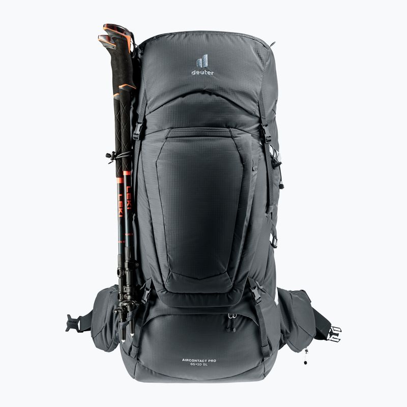 Рюкзак трекінговий жіночий deuter Aircontact Pro 65 + 10 л SL graphite 5