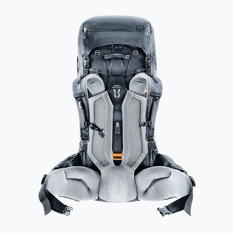 Трекінговий рюкзак Deuter Aircontact Pro 75 + 10 л чорний 2