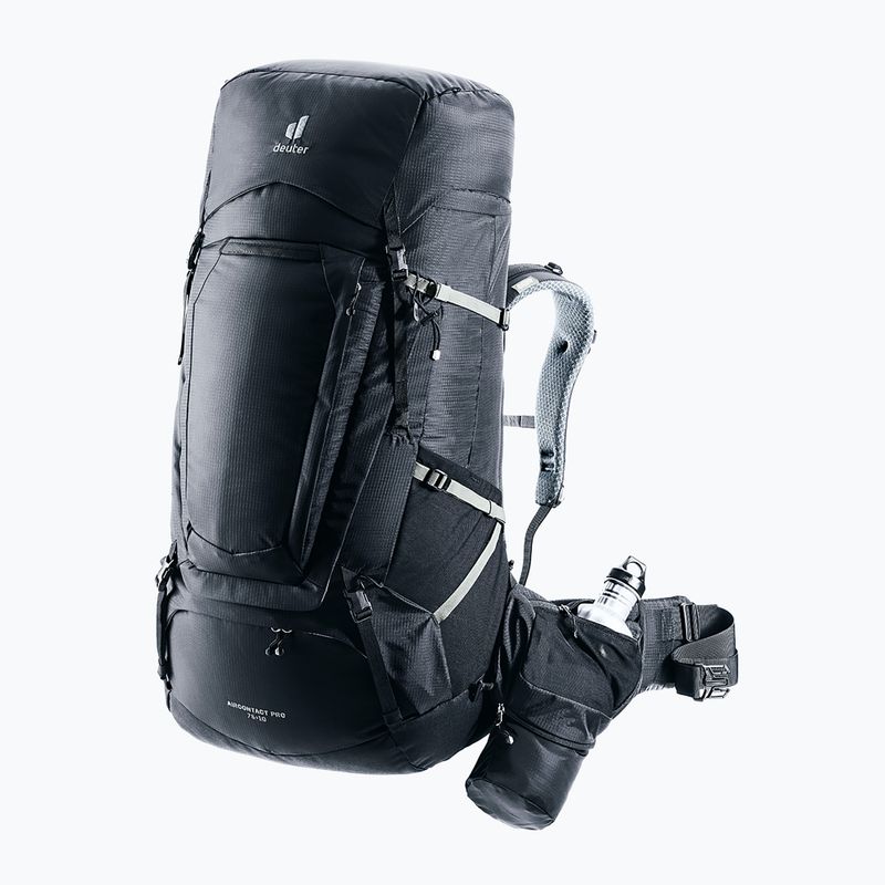 Трекінговий рюкзак Deuter Aircontact Pro 75 + 10 л чорний 5