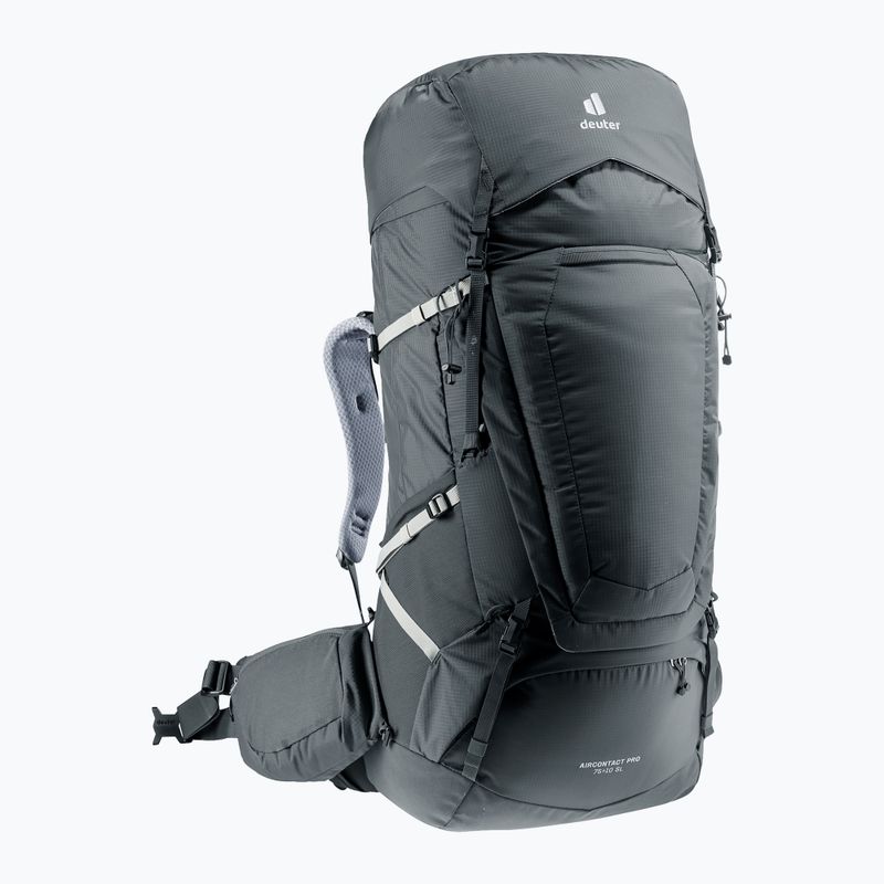Рюкзак трекінговий жіночий deuter Aircontact Pro 75 + 10 л SL graphite 12