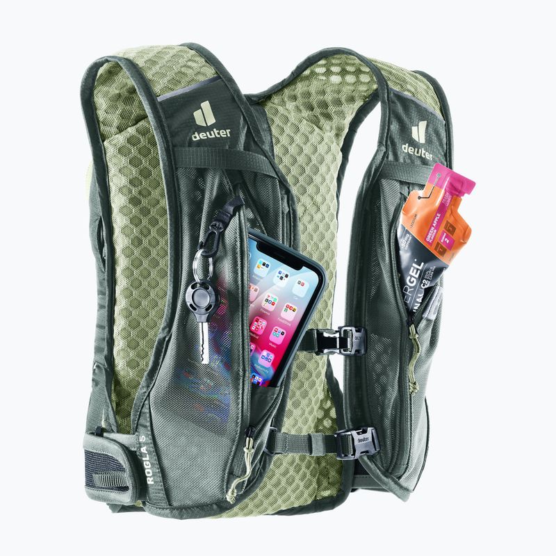 Рюкзак велосипедний deuter Rogla 5 л grove/ivy 6