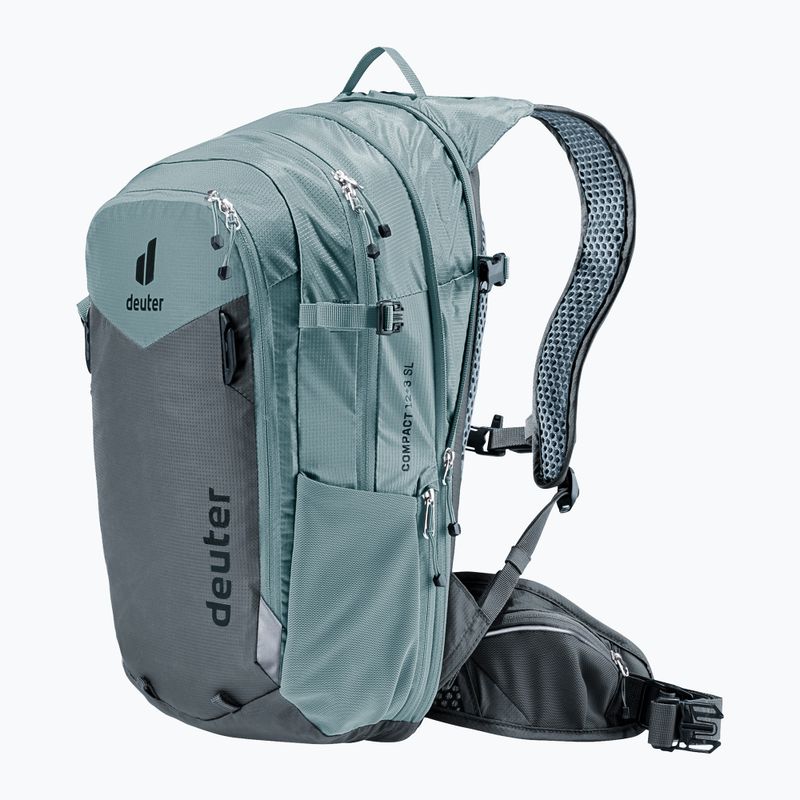Рюкзак велосипедний жіночий deuter Compact 12 + 3 SL graphite/shale 8