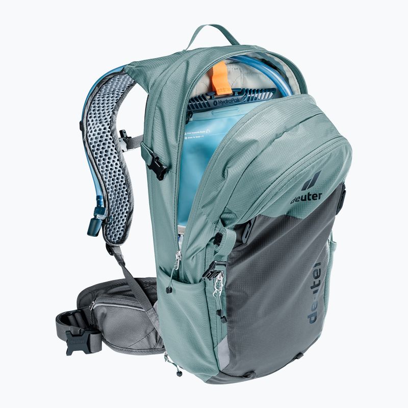 Рюкзак велосипедний жіночий deuter Compact 12 + 3 SL graphite/shale 12