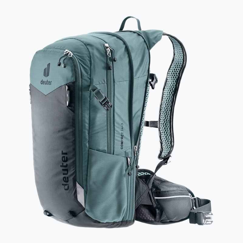Рюкзак велосипедний deuter Compact 14 + 3 л graphite/shale 6
