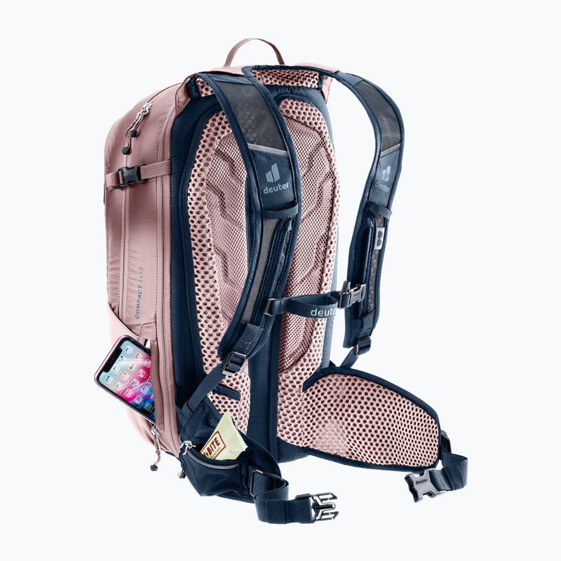 Рюкзак велосипедний deuter Compact 14 + 3 л ink/ashrose 10