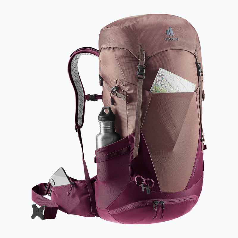 Рюкзак туристичний жіночий deuter Futura 30 л SL ashrose-cassis 5