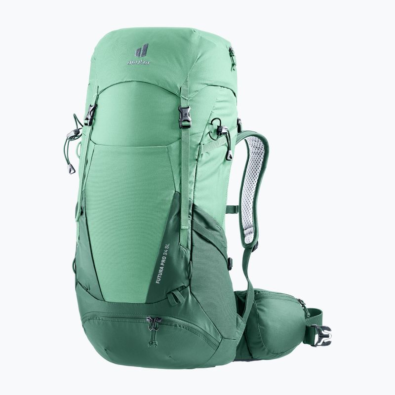 Жіночий туристичний рюкзак deuter Futura Pro 34 л SL spearmint/seagreen 2