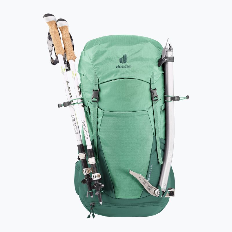 Жіночий туристичний рюкзак deuter Futura Pro 34 л SL spearmint/seagreen 7