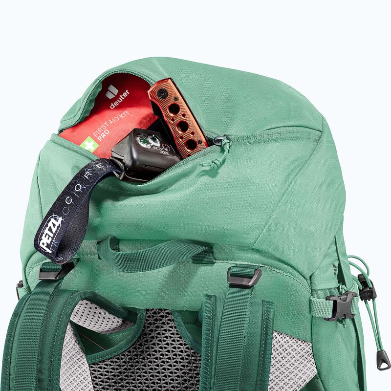 Жіночий туристичний рюкзак deuter Futura Pro 34 л SL spearmint/seagreen 11