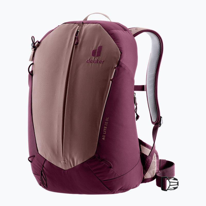Рюкзак туристичний жіночий deuter AC Lite 15 л SL ashrose-cassis 2