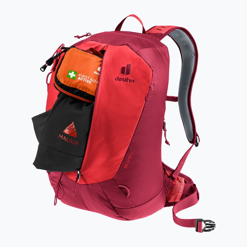 Рюкзак туристичний deuter AC Lite 17 л cherry-masala 11