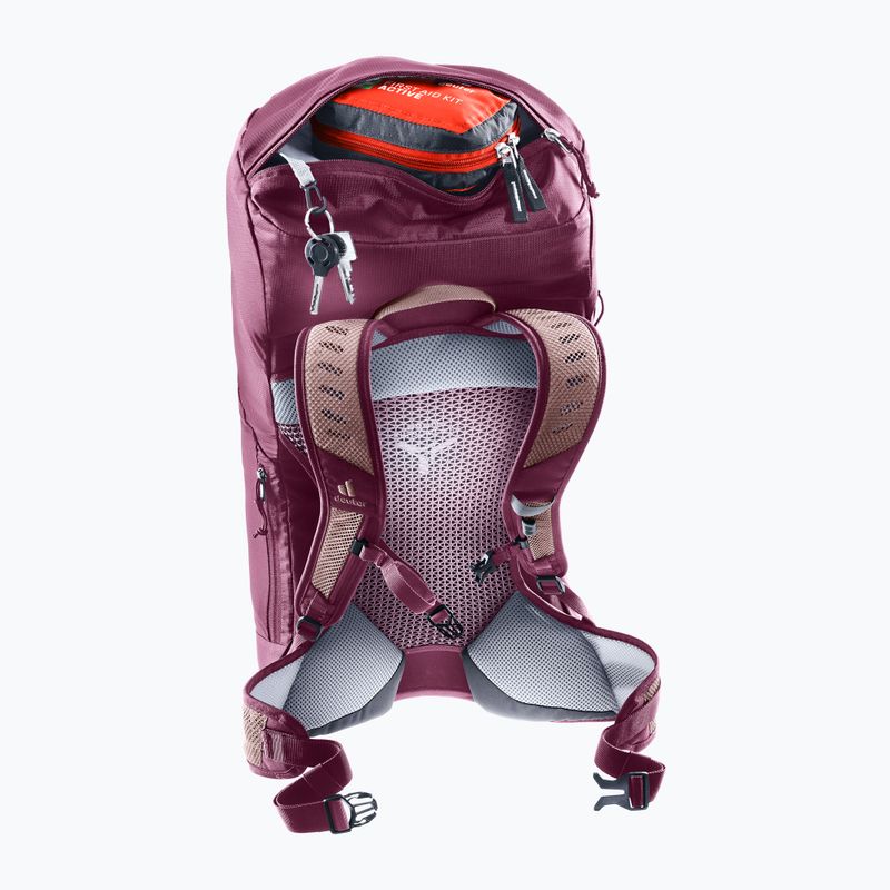 Рюкзак туристичний жіночий deuter AC Lite 22 л SL ashrose-cassis 7