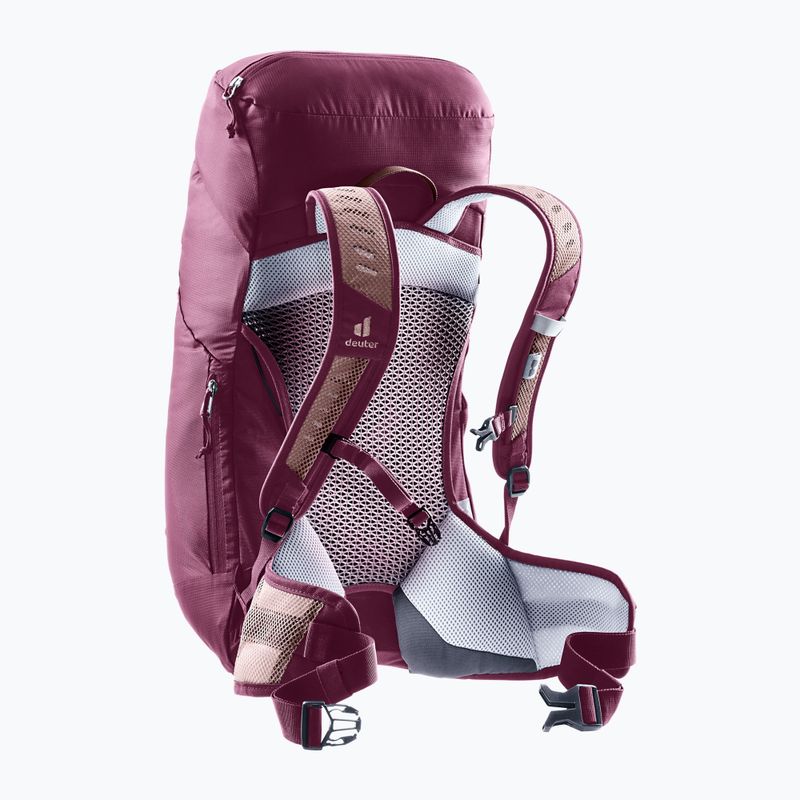 Рюкзак туристичний жіночий deuter AC Lite 22 л SL ashrose-cassis 3