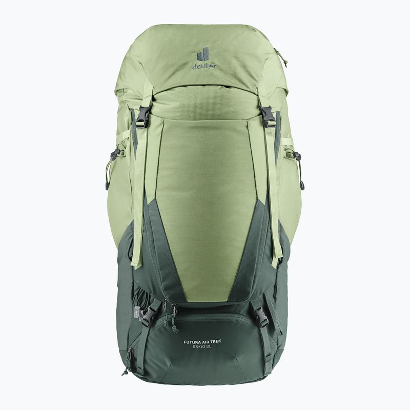 Рюкзак трекінговий жіночий deuter Futura Air Trek 55 + 10 л SL grove/ivy