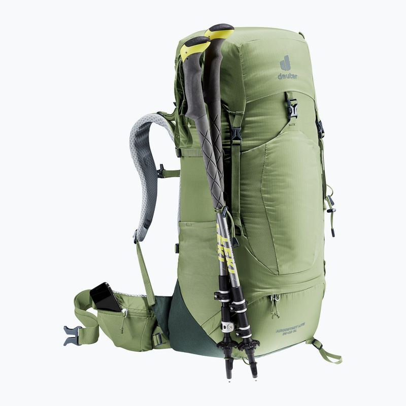 Рюкзак трекінговий жіночий deuter Aircontact Lite 35 + 10 л SL grove/ivy 8