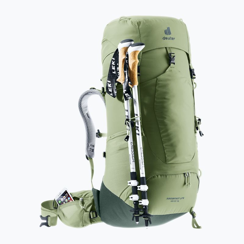 Рюкзак трекінговий жіночий deuter Aircontact Lite 45 + 10 SL grove/ivy 8