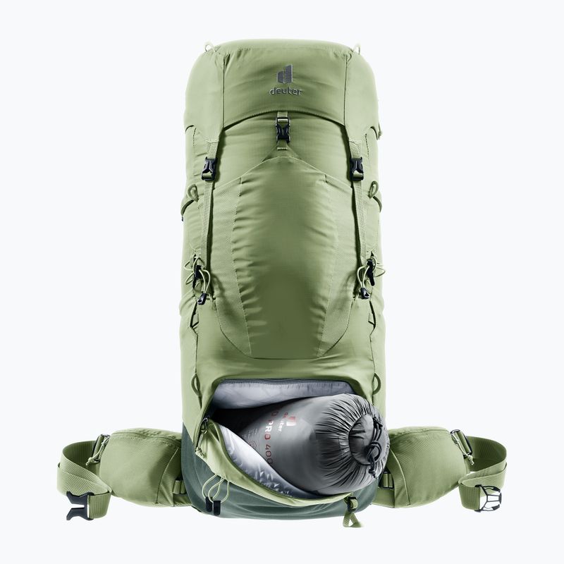 Рюкзак трекінговий жіночий deuter Aircontact Lite 45 + 10 SL grove/ivy 10