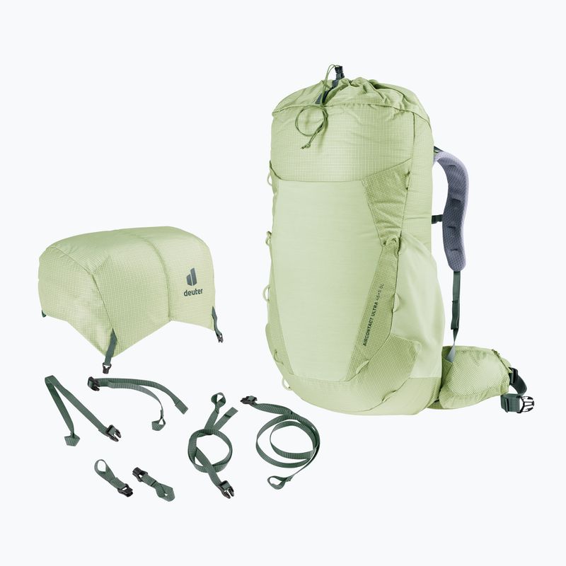 Жіночий трекінговий рюкзак deuter Aircontact Ultra 45 + 5 л SL mineral-ivy 9