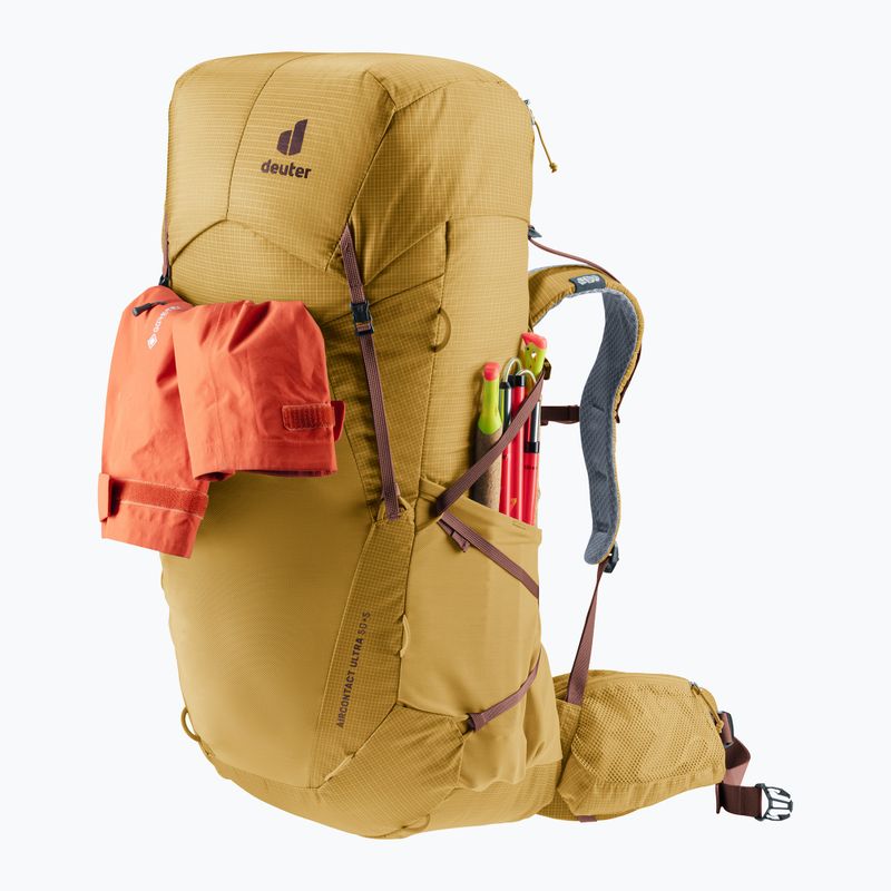 Трекінговий рюкзак Deuter Aircontact Ultra 50 + 5 л савана-родзинки 6