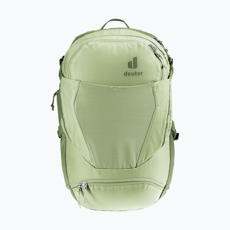 Рюкзак велосипедний жіночий deuter Trans Alpine 22 л SL mineral/grove