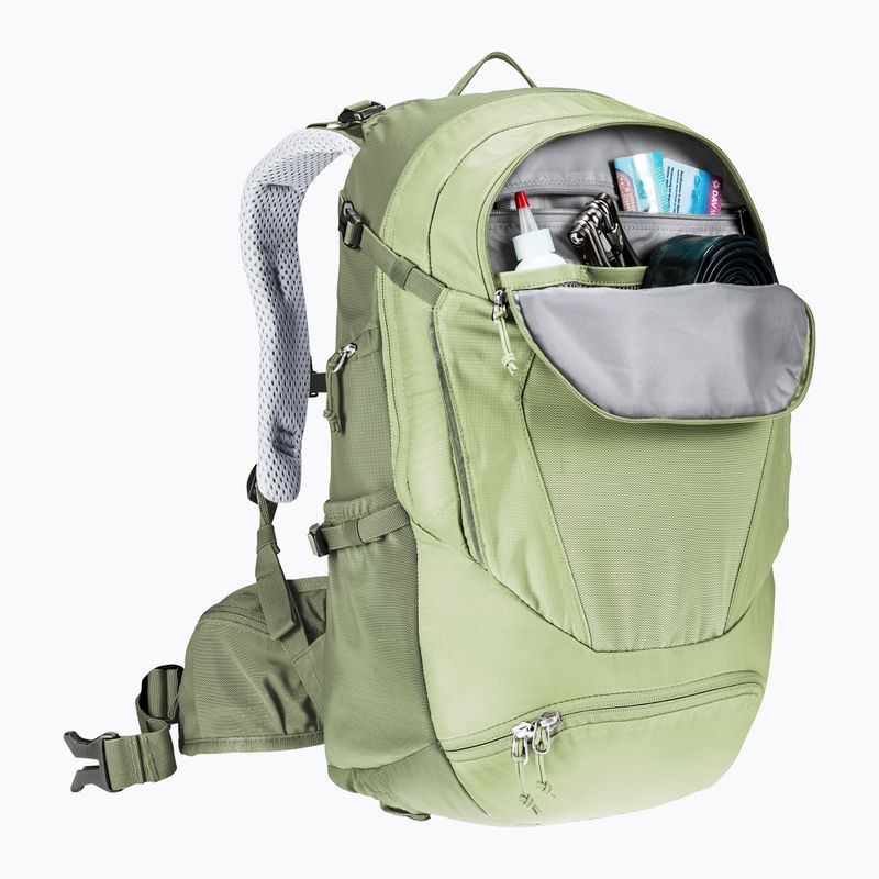 Рюкзак велосипедний жіночий deuter Trans Alpine 22 л SL mineral/grove 9