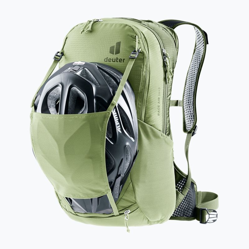 Рюкзак велосипедний deuter Race Air 14 + 3 л mineral/grove 8