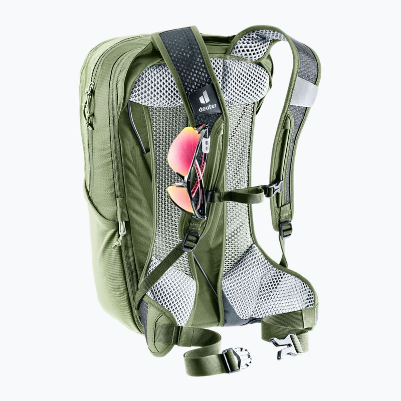 Рюкзак велосипедний deuter Race Air 14 + 3 л mineral/grove 10