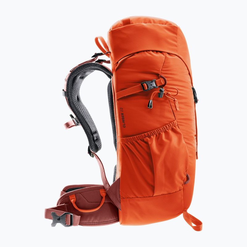 Рюкзак туристичний deuter Climber 22 л papaya/redwood 6