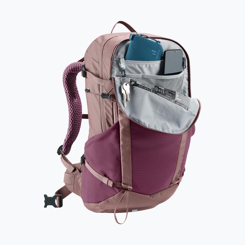 Рюкзак туристичний deuter Futura 21 л SL cassis/ashrose 10