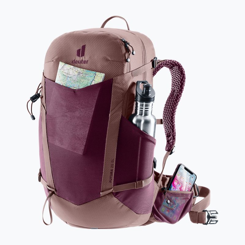 Рюкзак туристичний deuter Futura 25 л SL cassis/ashrose 6