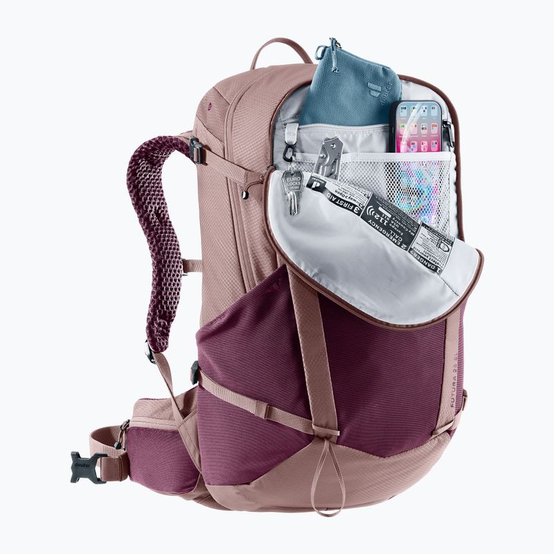 Рюкзак туристичний deuter Futura 25 л SL cassis/ashrose 8
