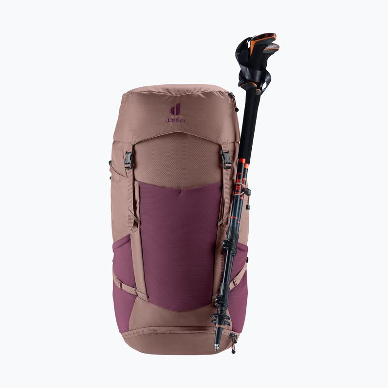 Рюкзак трекінговий deuter Futura Pro 34 л SL cassis/ashrose 8