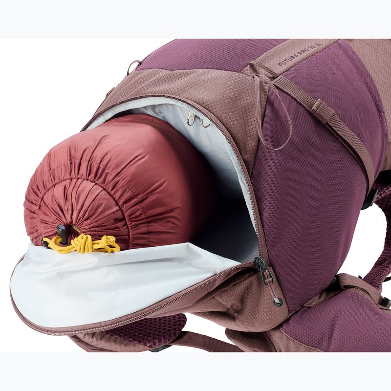 Рюкзак трекінговий deuter Futura Pro 38 л SL cassis/ashrose 12