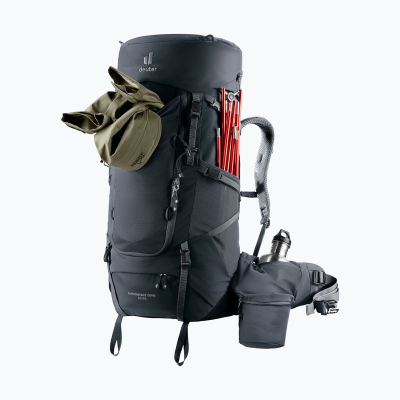 Рюкзак трекінговий deuter Aircontact Core 50 + 10 л black 4
