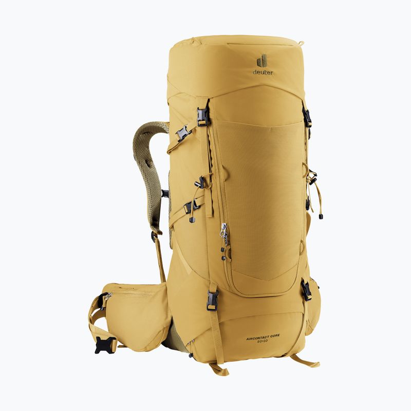 Рюкзак трекінговий deuter Aircontact Core 50 + 10 л savanna/nori 2