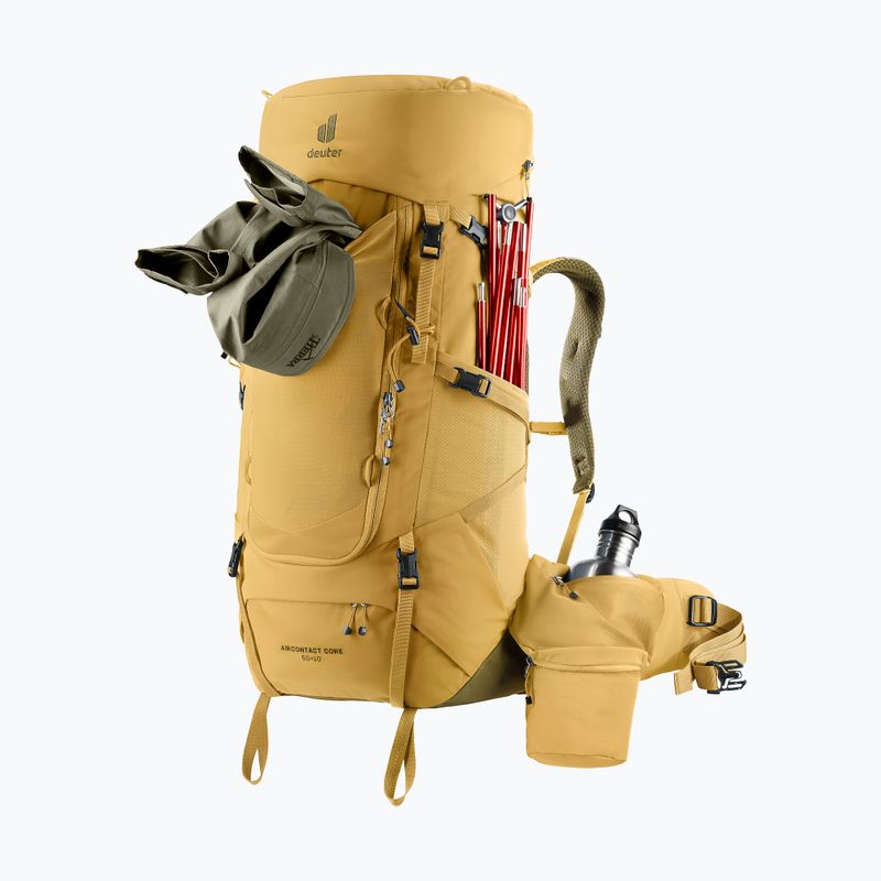 Рюкзак трекінговий deuter Aircontact Core 50 + 10 л savanna/nori 7