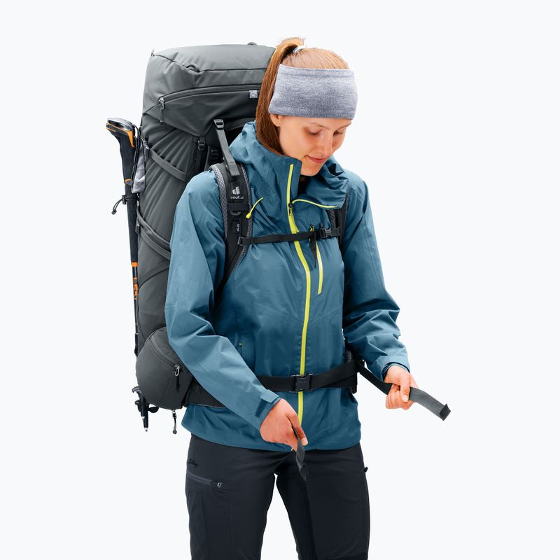 Рюкзак трекінговий deuter Aircontact Core 55 + 10 л SL graphite 12
