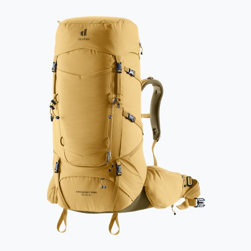 Жіночий трекінговий рюкзак deuter Aircontact Core 55 + 10 л SL savanna/nori 2