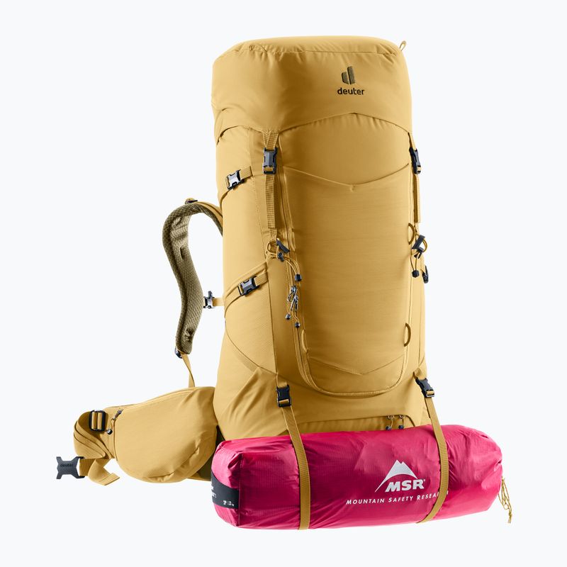 Жіночий трекінговий рюкзак deuter Aircontact Core 55 + 10 л SL savanna/nori 7