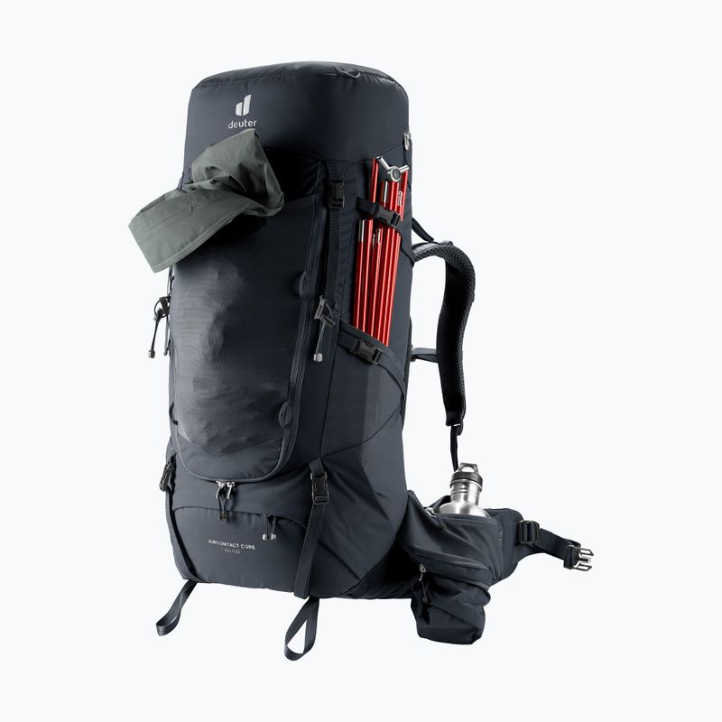 Рюкзак трекінговий deuter Aircontact Core 60 + 10 л black 7