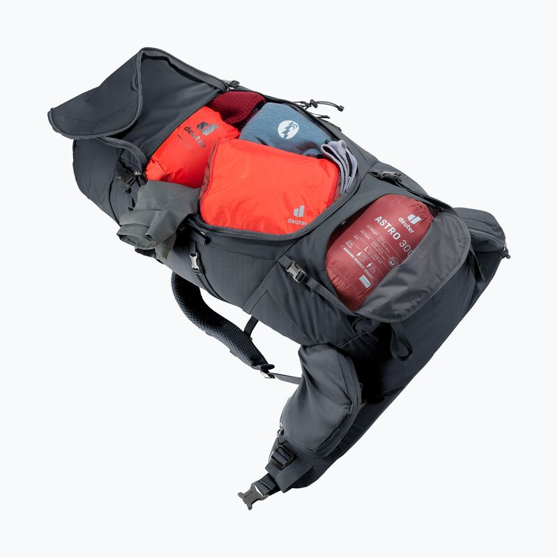 Рюкзак трекінговий deuter Aircontact Core 60 + 10 л black 11
