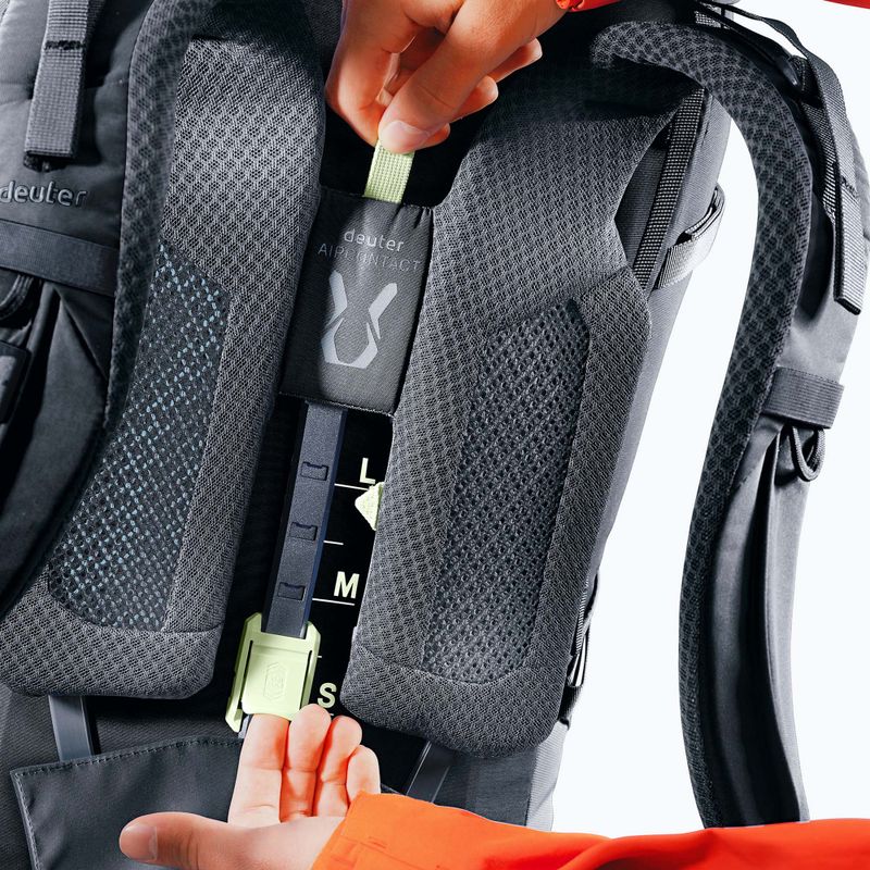 Рюкзак трекінговий deuter Aircontact Core 60 + 10 л black 13
