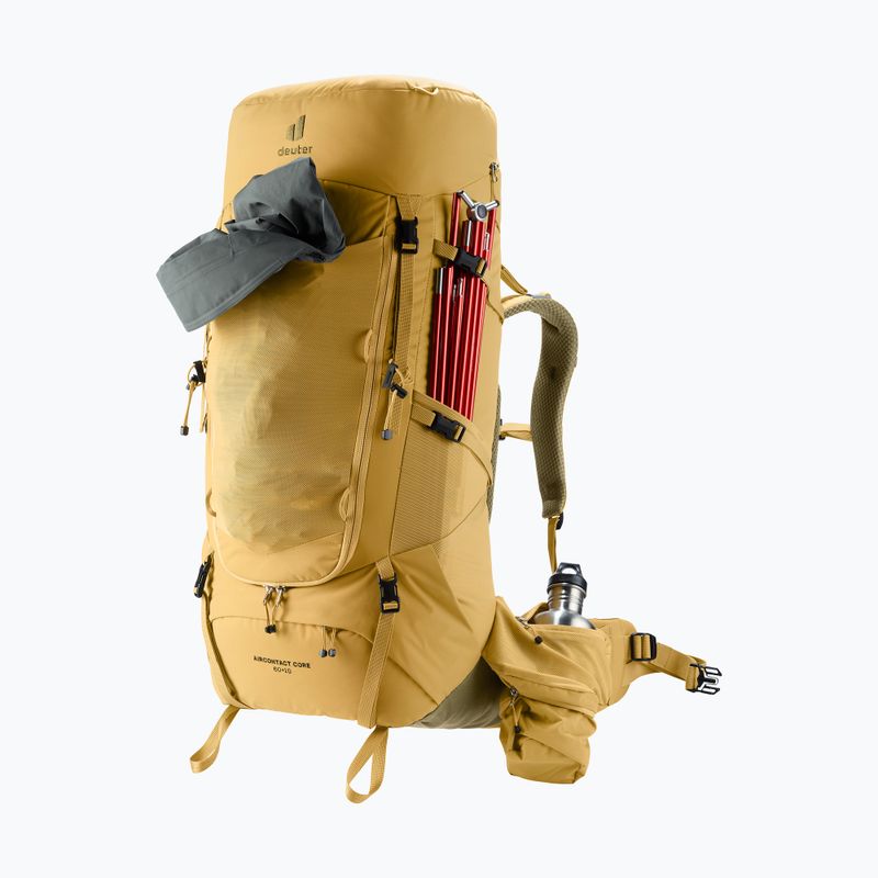 Рюкзак трекінговий deuter Aircontact Core 60 + 10 л savanna/nori 8
