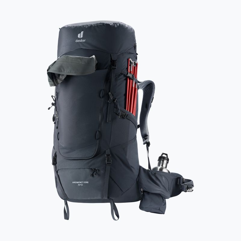 Рюкзак трекінговий deuter Aircontact Core 70 + 10 л black 9