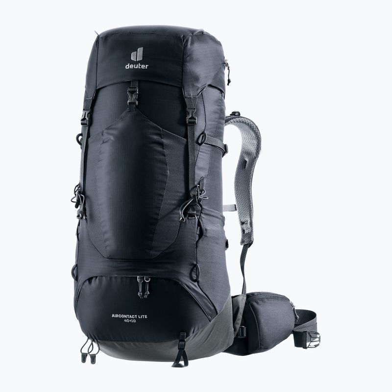 Рюкзак трекінговий deuter Aircontact Lite 40 + 10 л black/graphite 2